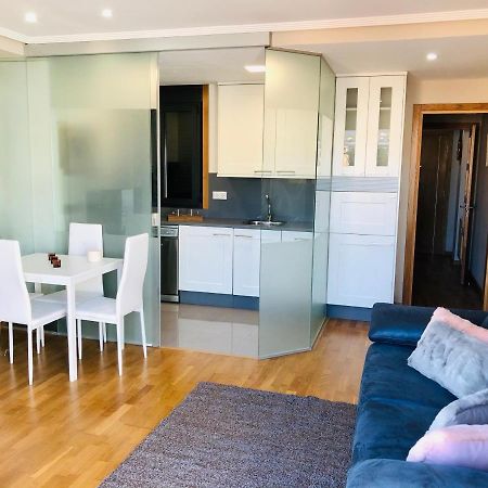 Apartamento Con Piscina Y Terraza Al Lado De La Playa Baiona Bagian luar foto